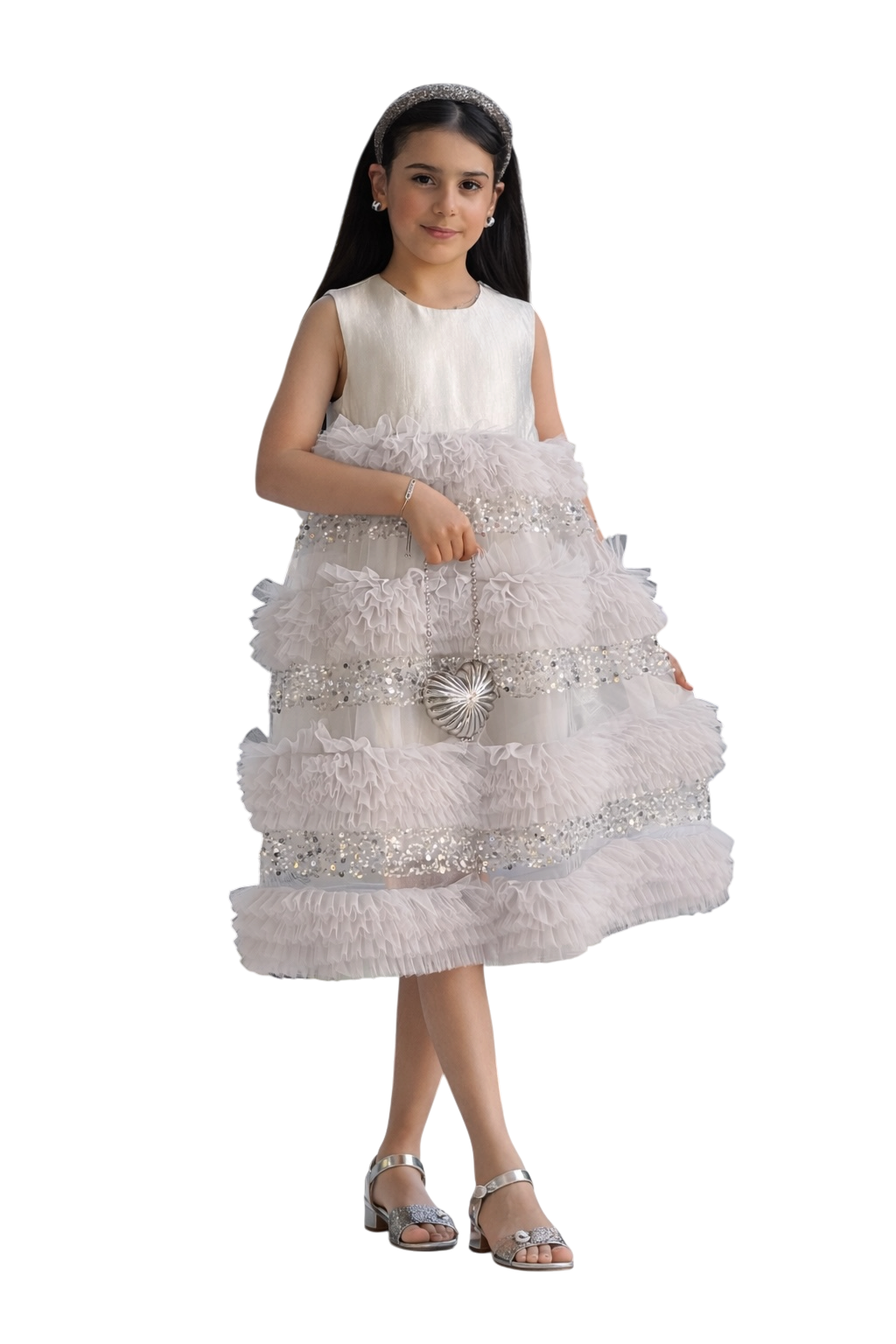Shimmer Layered Dress