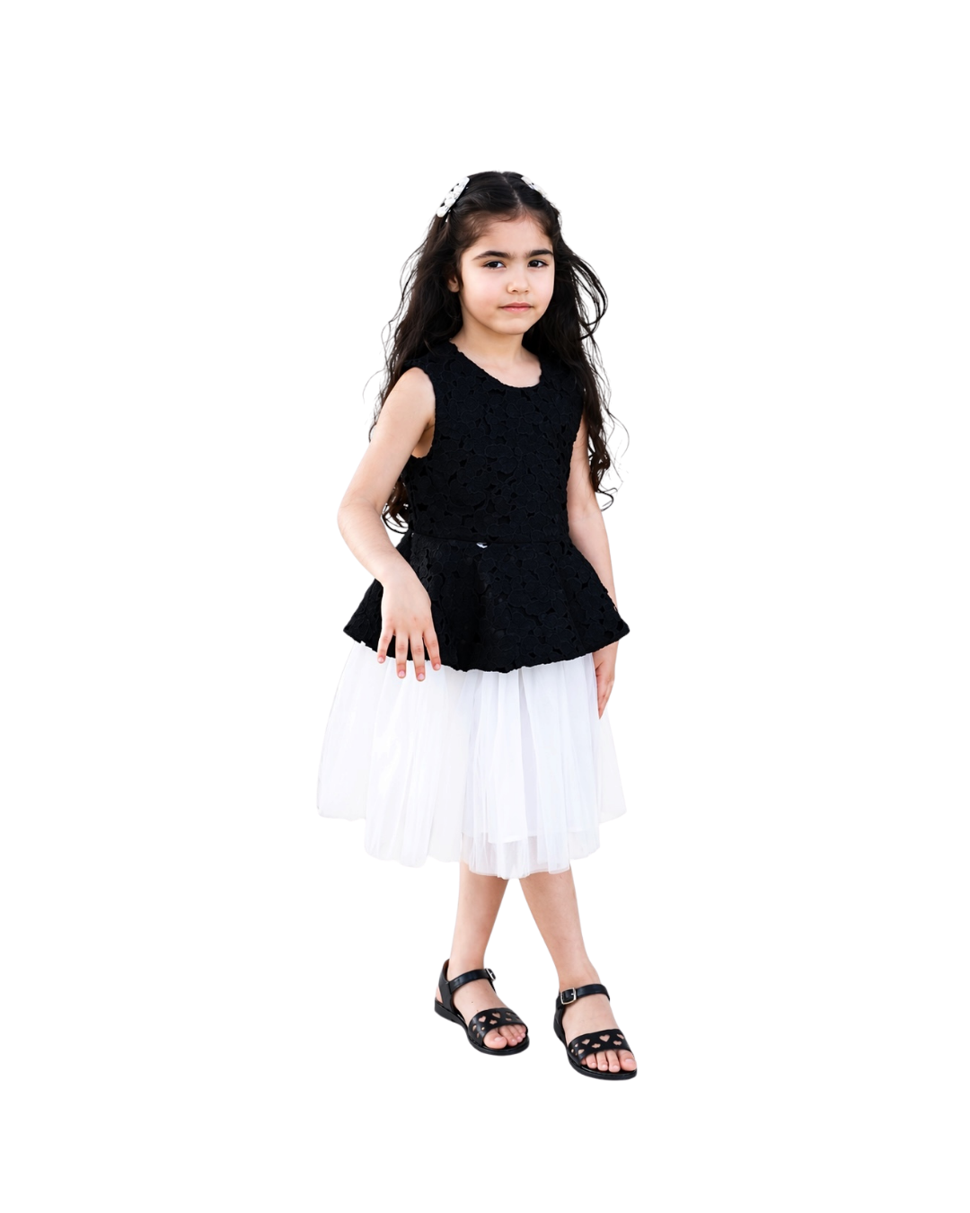 Black Dantel Dress