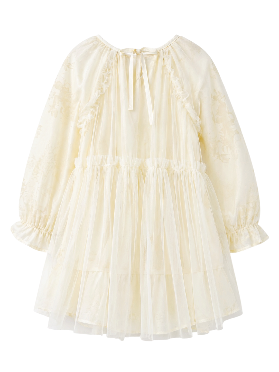 Oversized Layered Tulle Dress