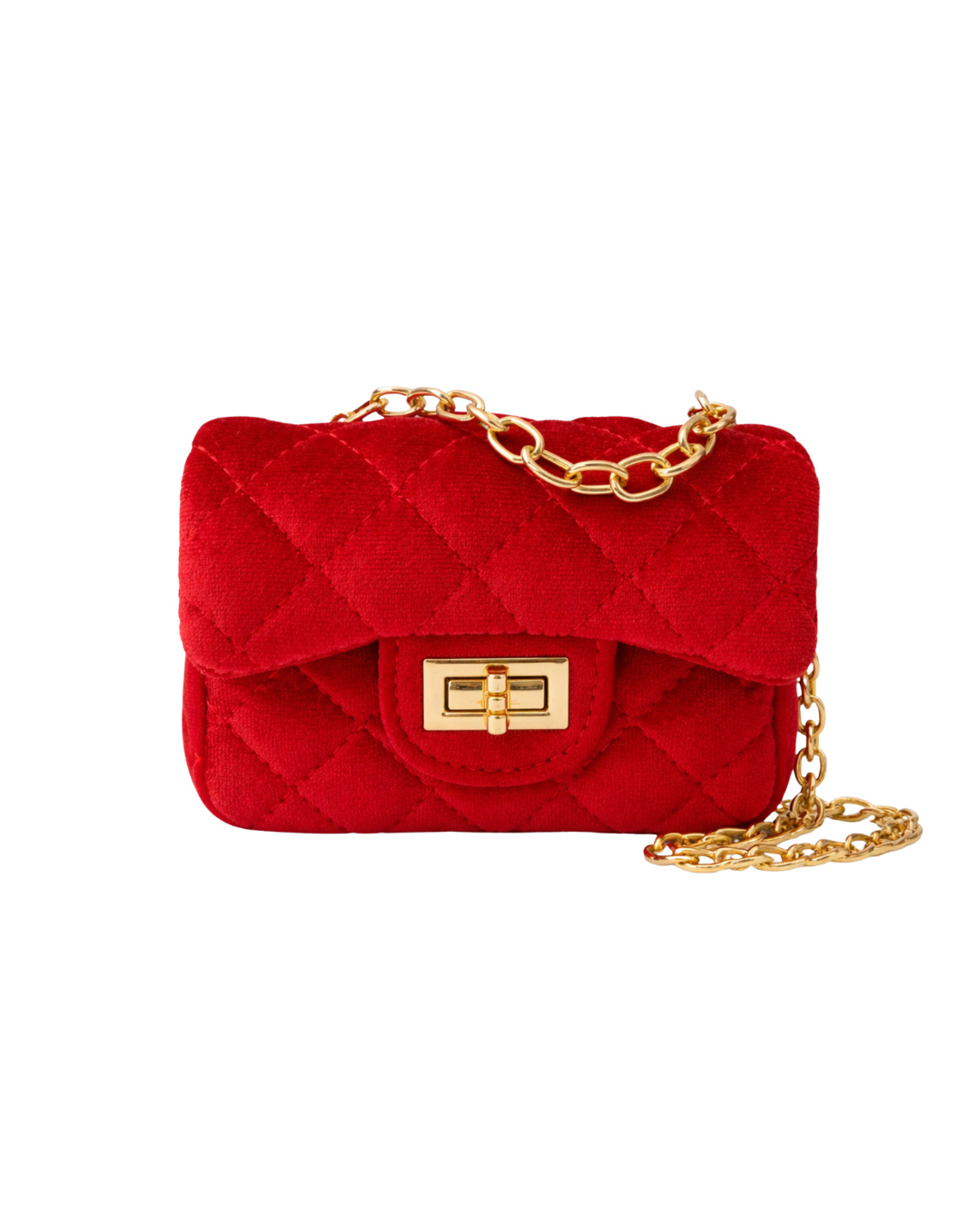 Velvet Bag - Red