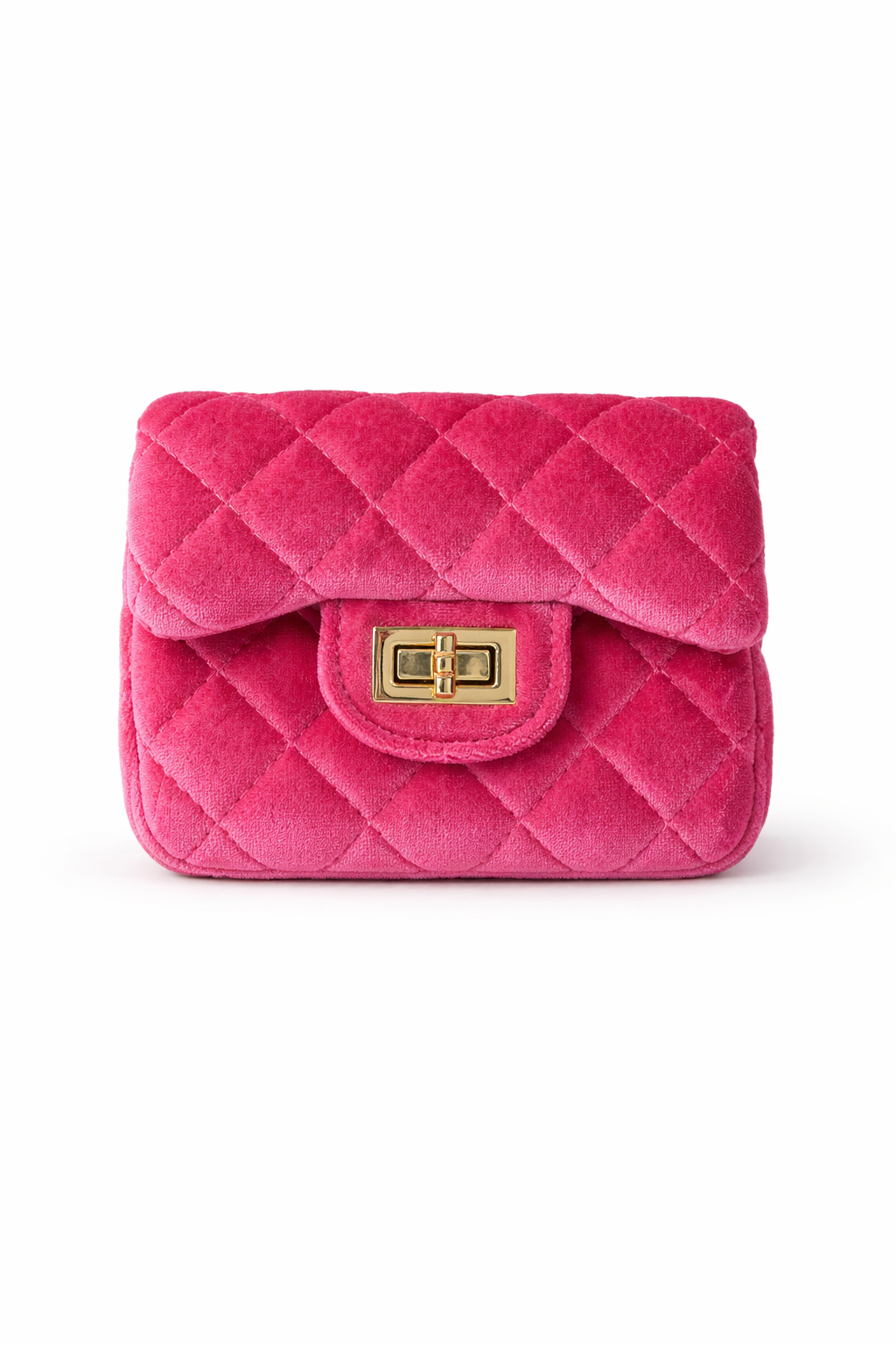 Velvet Bag - Dark Pink