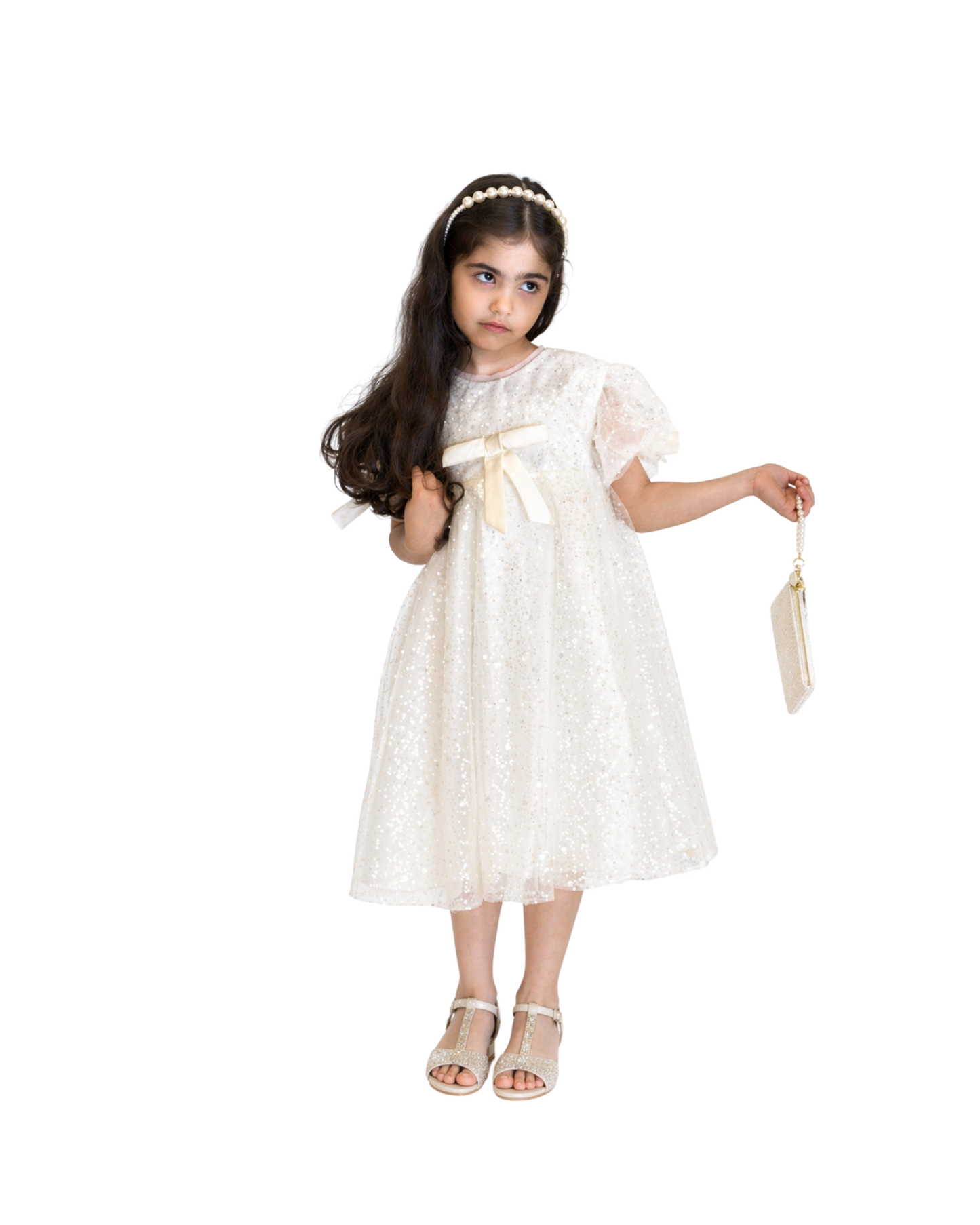 White Sparkle Dress