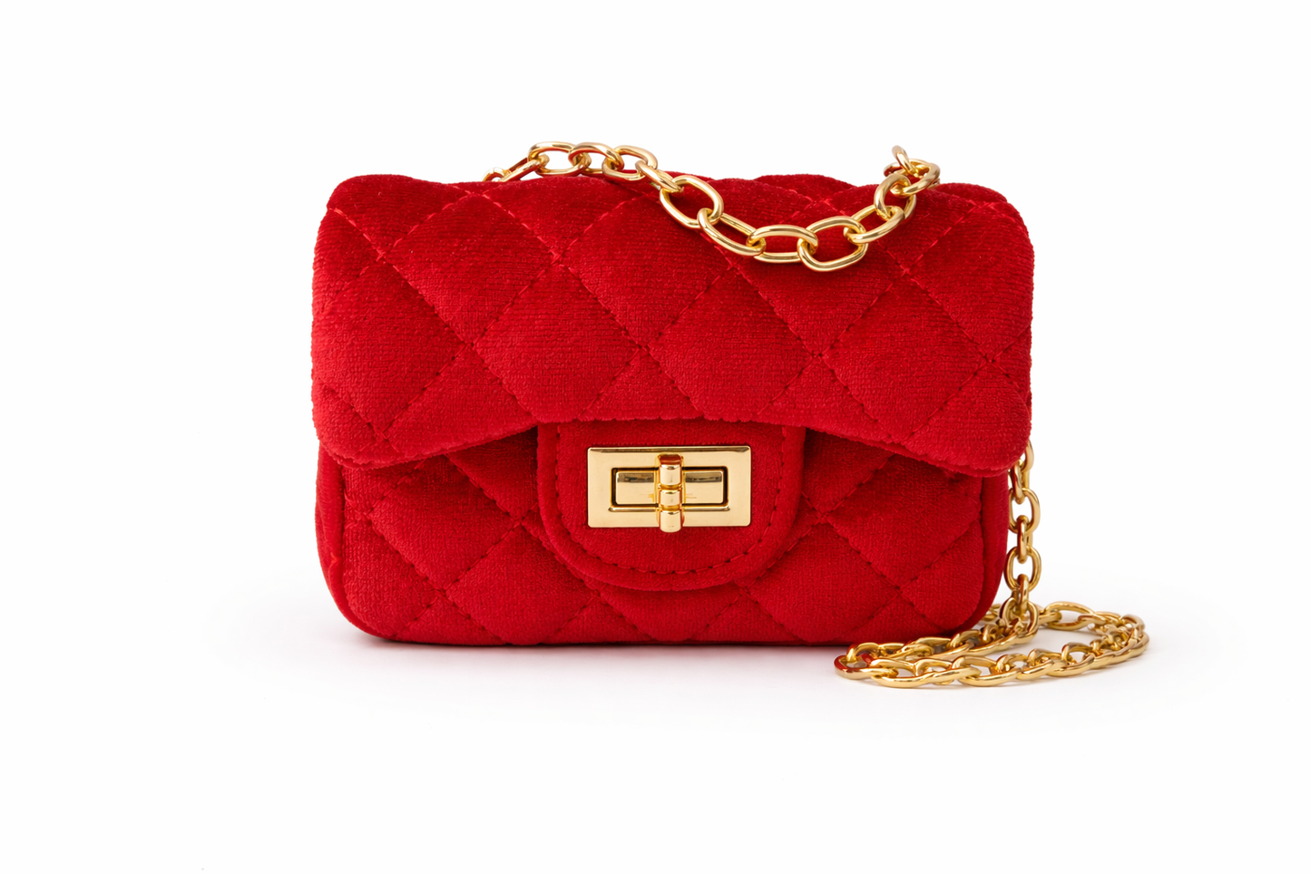 Velvet Bag - Red