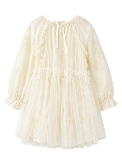 Oversized Layered Tulle Dress