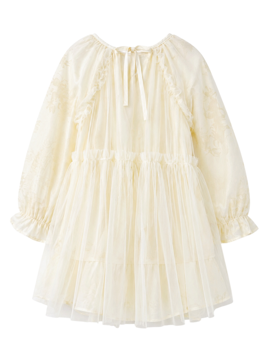 Oversized Layered Tulle Dress