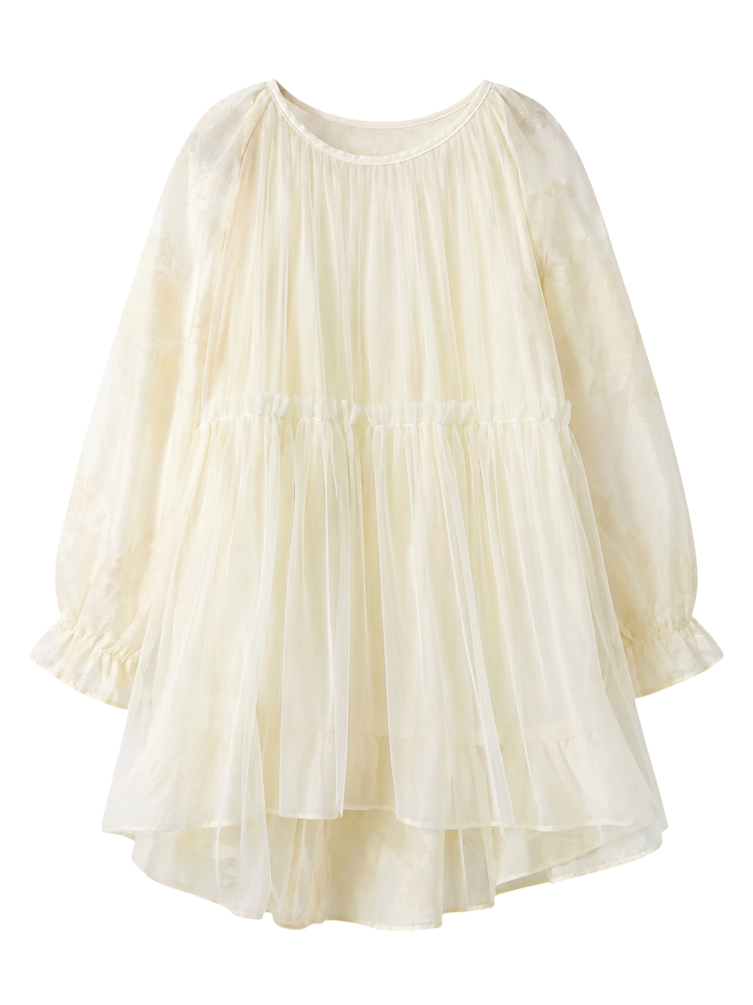 Oversized Layered Tulle Dress
