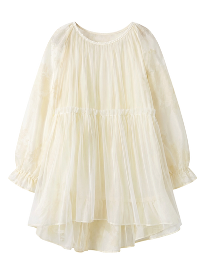 Oversized Layered Tulle Dress