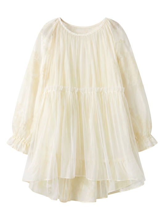 Oversized Layered Tulle Dress