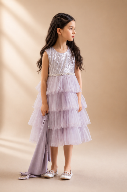 Lavender Elegance Dress