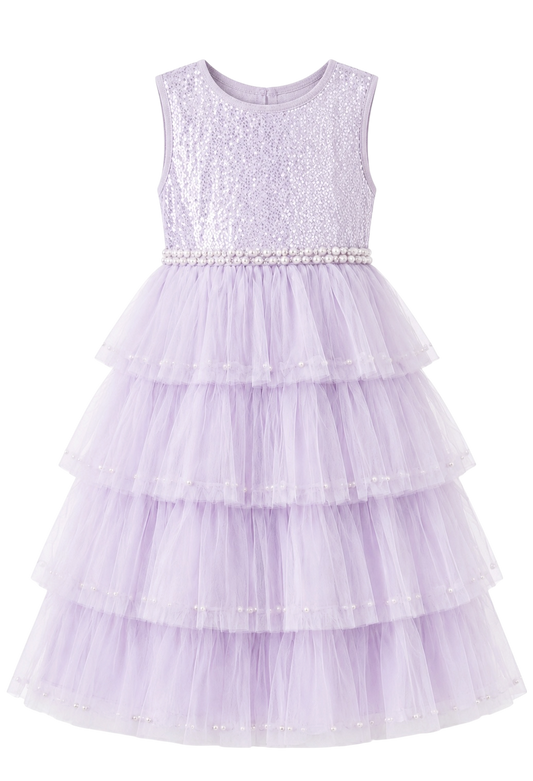 Lavender Elegance Dress