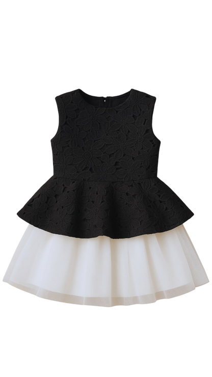 Black Dantel Dress