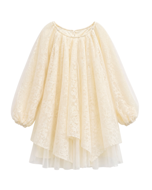 Soft Cream Dress